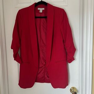 Women's Red Blazer